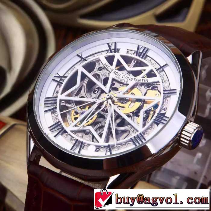 2016 愛らしさ抜群！  Vacheron Constantin ヴァシュロン コンスタンタン 男性用腕時計 5色可選