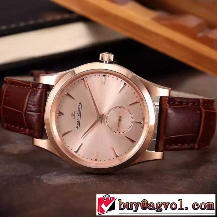 お洒落に魅せる 2016 JAEGER-LECOULTRE ジャガールクルト 自動巻き 男性用腕時計 6色可選