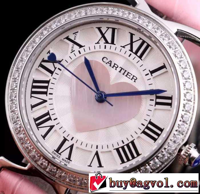 2016 CARTIER カルティエ 大絶賛の履き心地! 輸入 クオーツ ムーブメント サファイヤクリスタル風防 女性用腕時計 6色可選