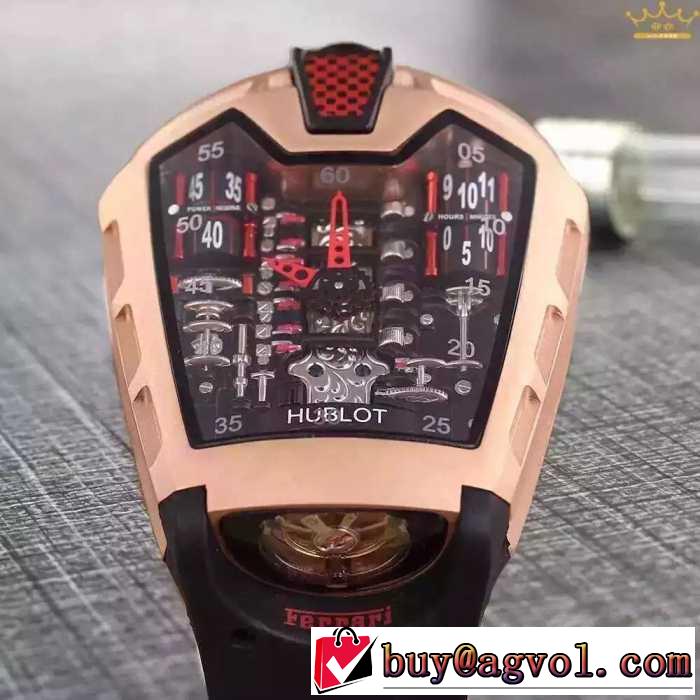 風合いが出る 2016 HUBLOT ウブロ 男性用腕時計 6色可選