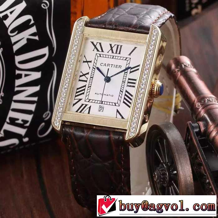 2016 CARTIER カルティエ 魅力ファッション　 機械式（自動巻き） 男性用腕時計 多色選択可