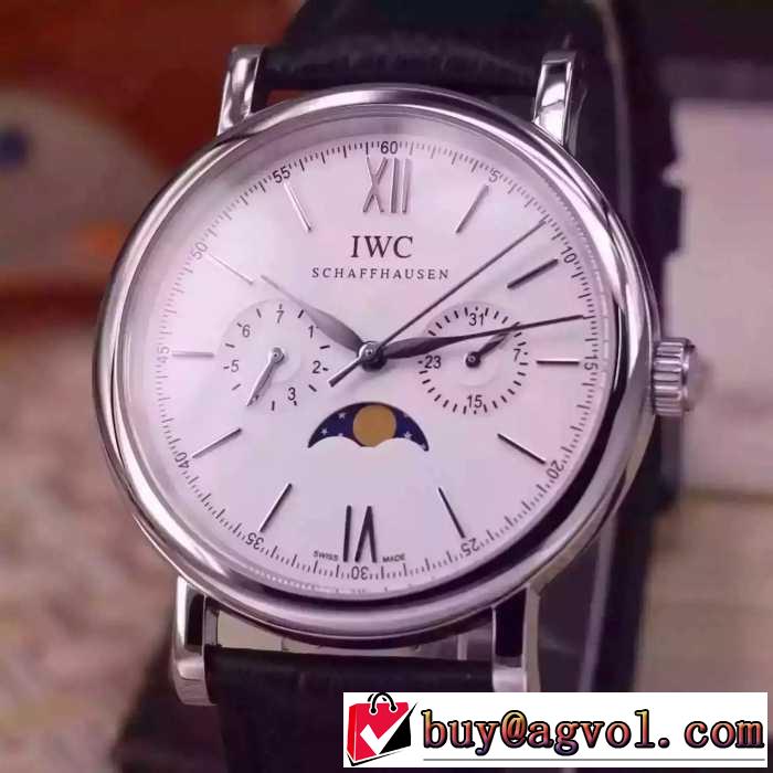 大好評2016 IWC インターナショナルウォッチ カン スイス輸入クオーツ1069ムーブメント 男性用腕時計 6色可選