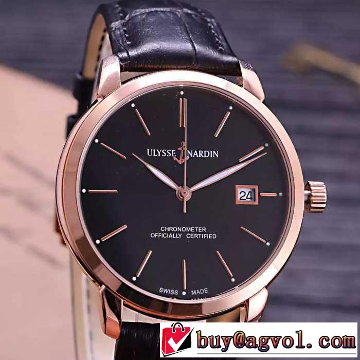 上品な輝きを放つ形2016 ULYSSE NARDIN ユリスナルダン 男性用腕時計 6色可選
