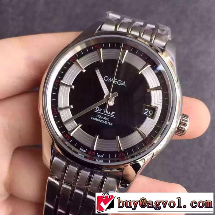 大人っぼい2016 OMEGA オメガ 透明でムーブメントを見られる 男性用腕時計 2色可選