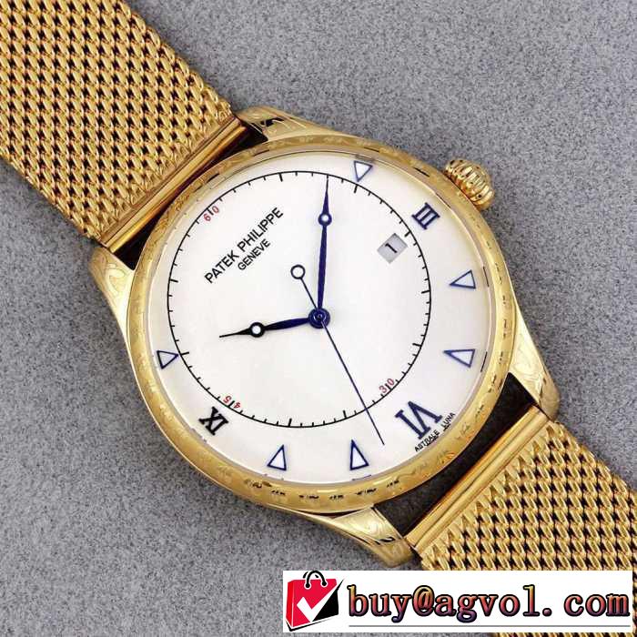 2016 絶対オススメ♡ Patek Philippe パテックフィリップ 9015ムーブメント 男性用腕時計 2色可選
