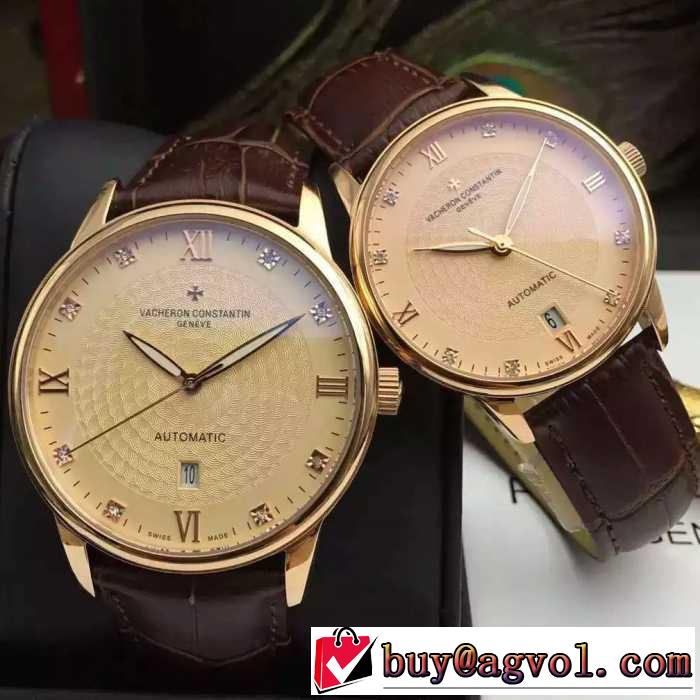 2016 ポップ Vacheron Constantin ヴァシュロン コンスタンタン 恋人腕時計 2色可選