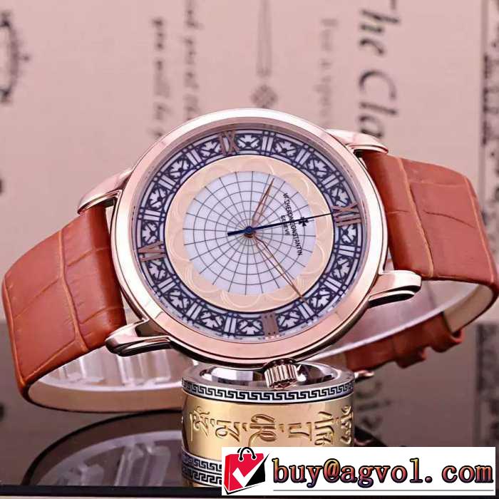 2016 個性派 Vacheron Constantin ヴァシュロン?コンスタンタン 日本輸入クオーツムーブメント 男性用腕時計 6色可選