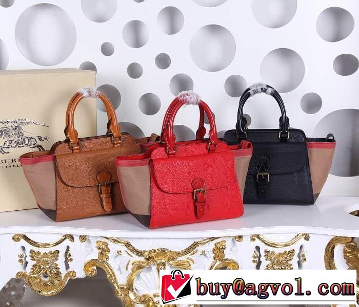 【新型タイプ入荷】 2016春夏 BURBERRY バーバリー 手持ち&ショルダー掛け 3色可選