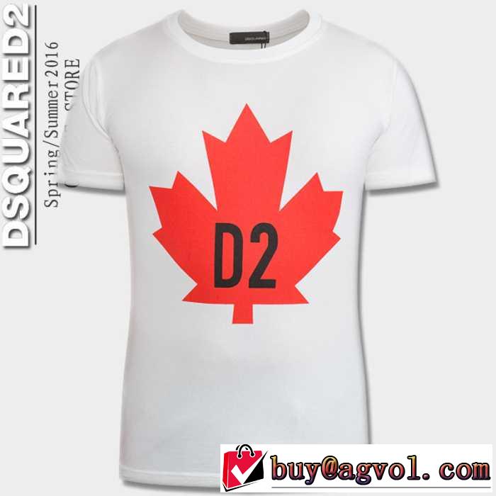 半袖Tシャツ 2016春夏 SALE開催   DSQUARED2 ディースクエアード 2色可選