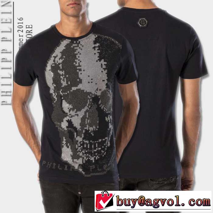魅力的 2016春夏 PHILIPP PLEIN フィリッププレイン 半袖Tシャツ 4色可選