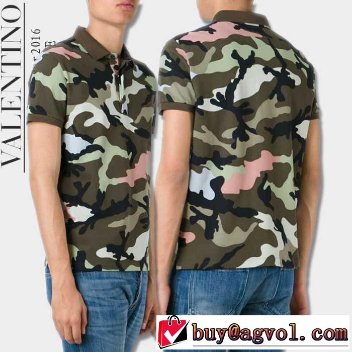 2016春夏 海外セレブ定番愛用  VALENTINO ヴァレンティノ 半袖Tシャツ