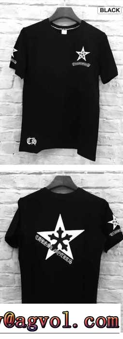 強い魅力を感じる一枚 2016春夏 クロムハーツ CHROME HEARTS 半袖Tシャツ 男女兼用 2色可選