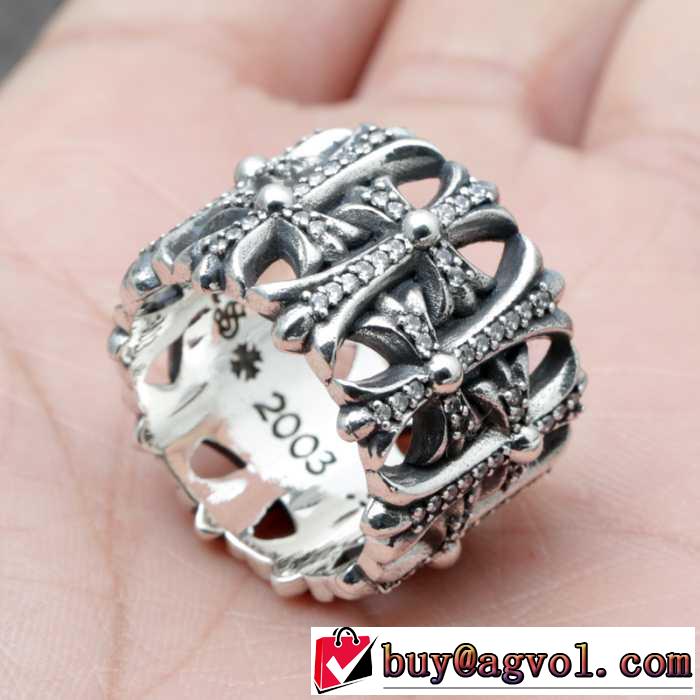 2016 クロムハーツ CHROME HEARTS 上質 シルバー925 指輪