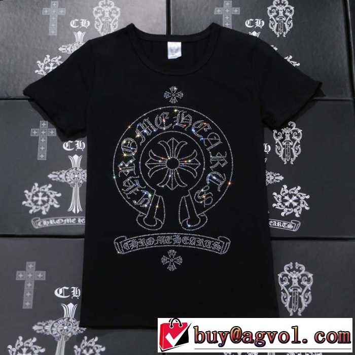 大人気再登場 2016春夏 クロムハーツ CHROME HEARTS 半袖Tシャツ 男女兼用 2色可選