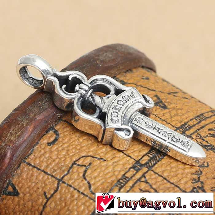 人気激売れ 2016 クロムハーツ CHROME HEARTS シルバー925 ペンダントトップ 剣