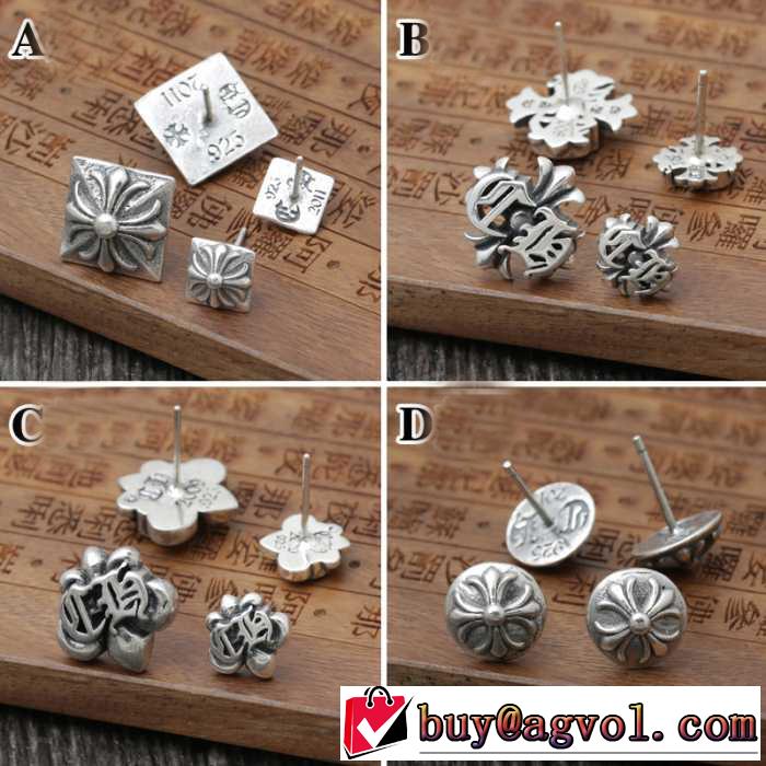 2016 目玉商品 クロムハーツ CHROME HEARTS シルバー925 ネックレス ピアス