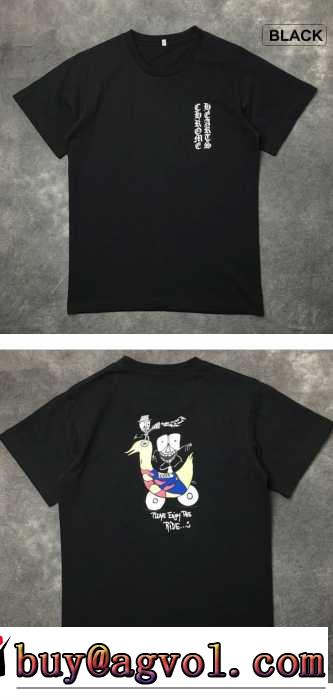 存在感のある 2016春夏 クロムハーツ CHROME HEARTS 半袖Tシャツ 男女兼用 2色可選
