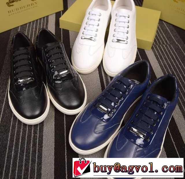 希少 2016 バーバリーBURBERRY  フラットシューズ 3色可選