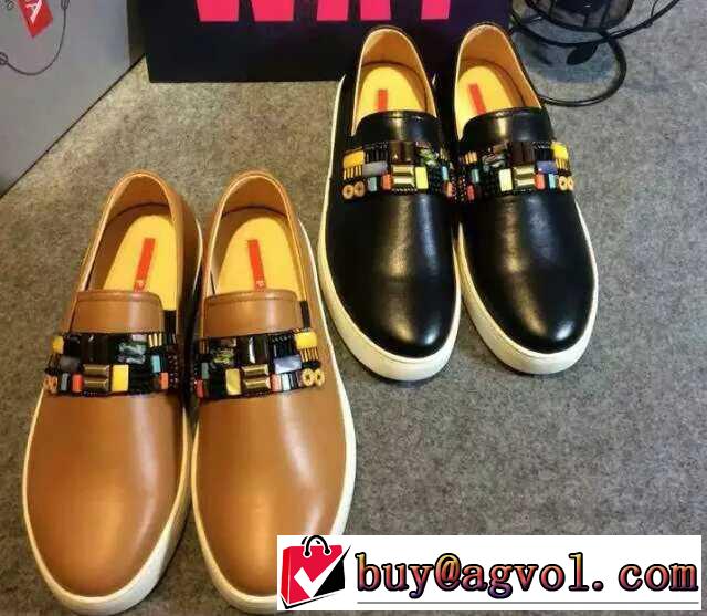 特別人気感謝SALE 2016 プラダ PRADA フラットシューズ 2色可選