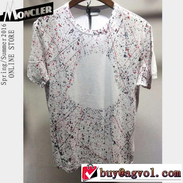 2016 着心地抜群モンクレール MONCLER 半袖Tシャツ 2色可選