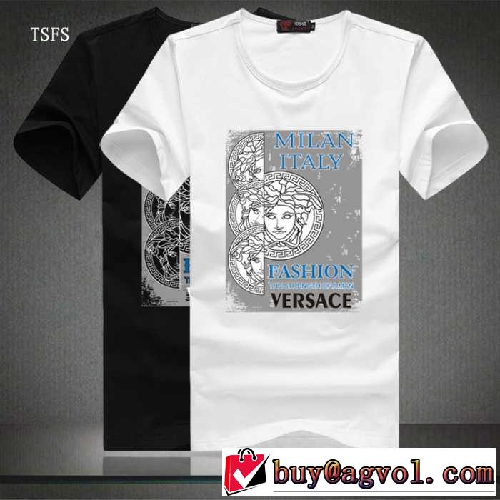 格安！  2016春夏 ヴェルサーチVERSACE  半袖Tシャツ 2色可選