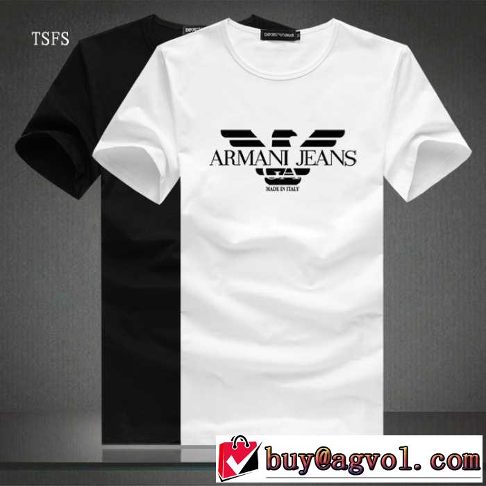 存在感のある 2016春夏 ARMANI アルマーニ 半袖Tシャツ 2色可選