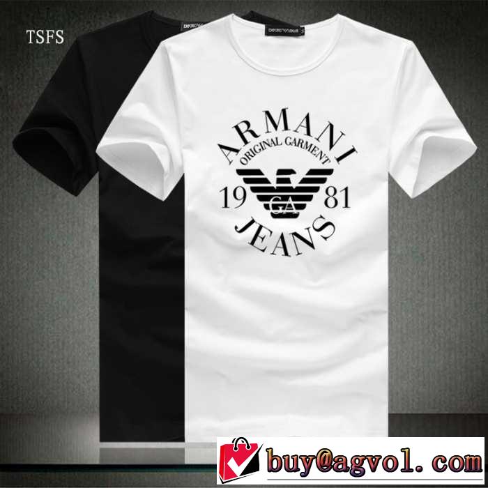 オリジナル 2016春夏 ARMANI アルマーニ 半袖Tシャツ 2色可選