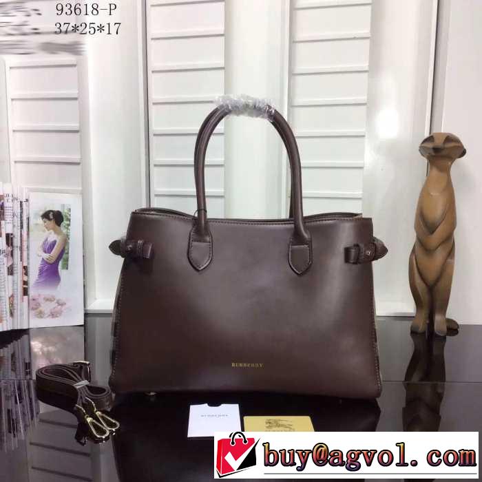 大人気☆NEW!!  2016 バーバリーBURBERRY  ハンドバッグ 4色可選 93618-P