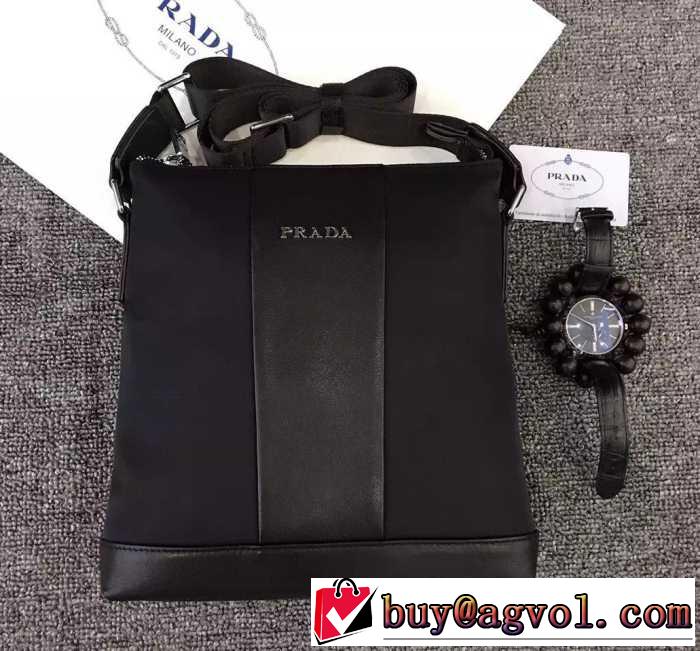 欧米韓流/雑誌 2016 プラダPRADA  ショルダーバッグ 2色可選 3045-4