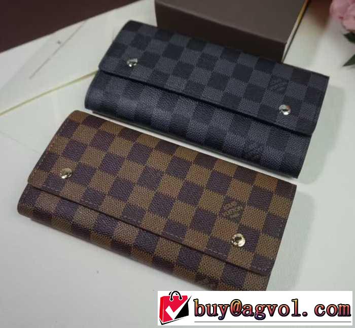 2016 高級感を引き立てる   ルイ ヴィトンLOUIS VUITTON 財布 2色可選 69084