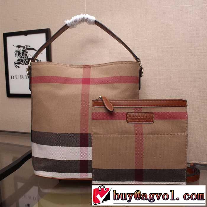 人気激売れ 2016 バーバリーBURBERRY  トートバッグ 4色可選 39821