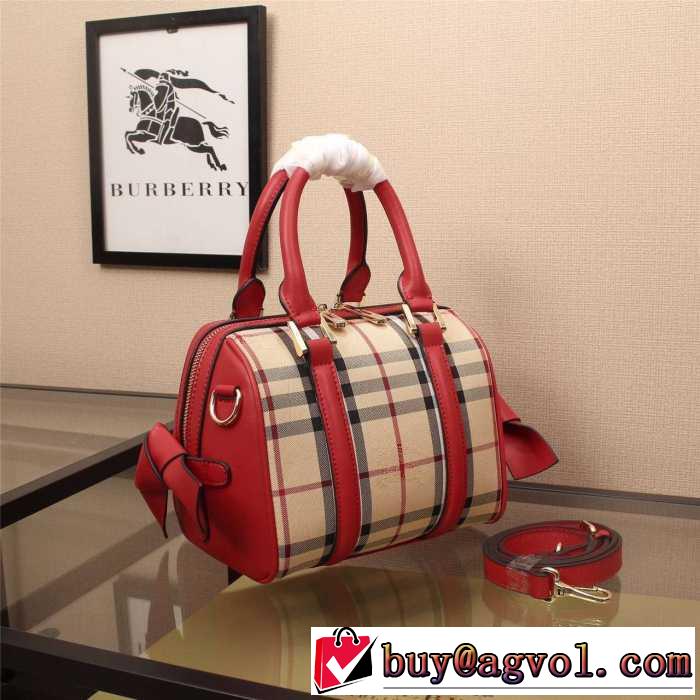 首胸ロゴ  2016 バーバリーBURBERRY  手持ち&ショルダー掛け 3色可選 38235
