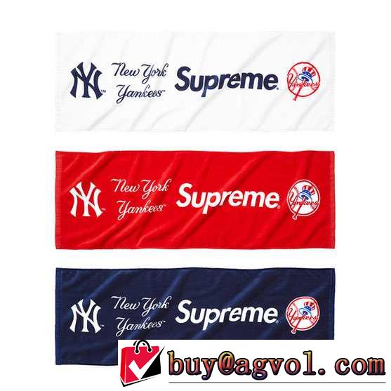 Supreme ファション性の高い 15ss New York Yankees Towel  5色可選