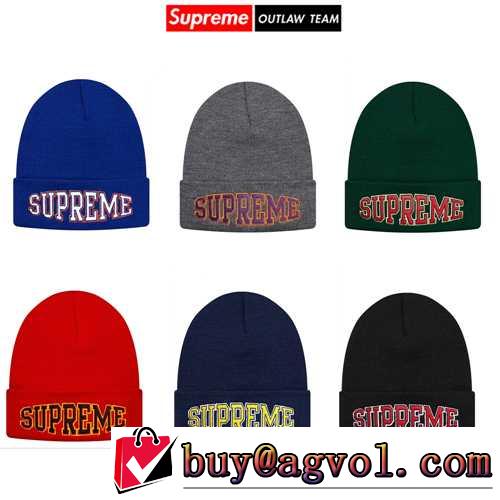 Supreme 15Fw Warp Logo beanie ニット帽 大絶賛の履き心地! 3色可選