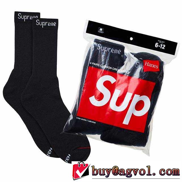 2016 愛らしさ抜群！Supreme Crew Socks 靴下