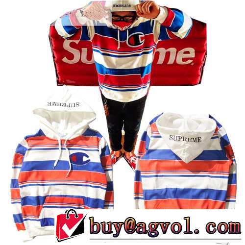 2016 大人気再登場 シュプリーム SUPREME X Champion 男女兼用パーカー