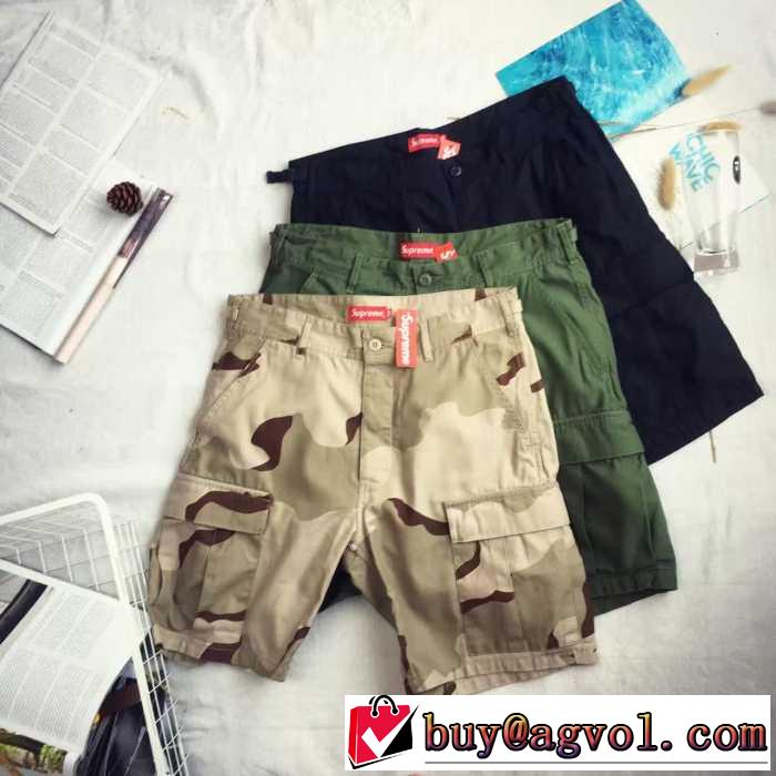 大絶賛の履き心地! 16ss Supreme ショートパンツ 3色可選