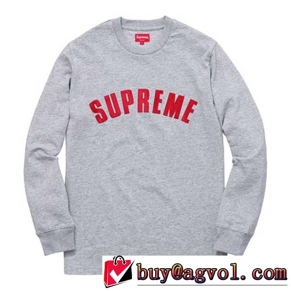 大人気再登場 2016 シュプリーム SUPREME プルオーバーパーカー 4色可選 長袖Tシャツ