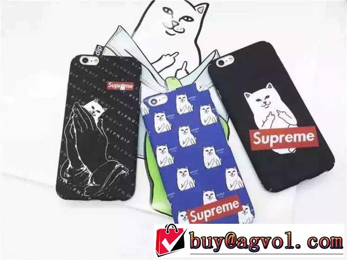2016 お洒落自在【Simpsons Home】RIPNDIP X Supreme 携帯ケース 3色可選