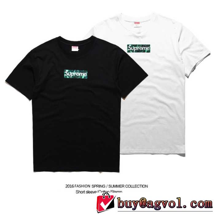 2016 大好評♪ シュプリーム SUPREME 半袖Tシャツ 2色可選 男女兼用