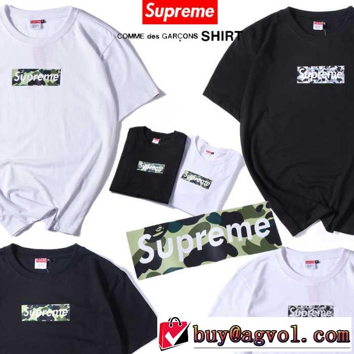 最安値！2016 シュプリーム SUPREME 半袖Tシャツ 4色可選 男女兼用
