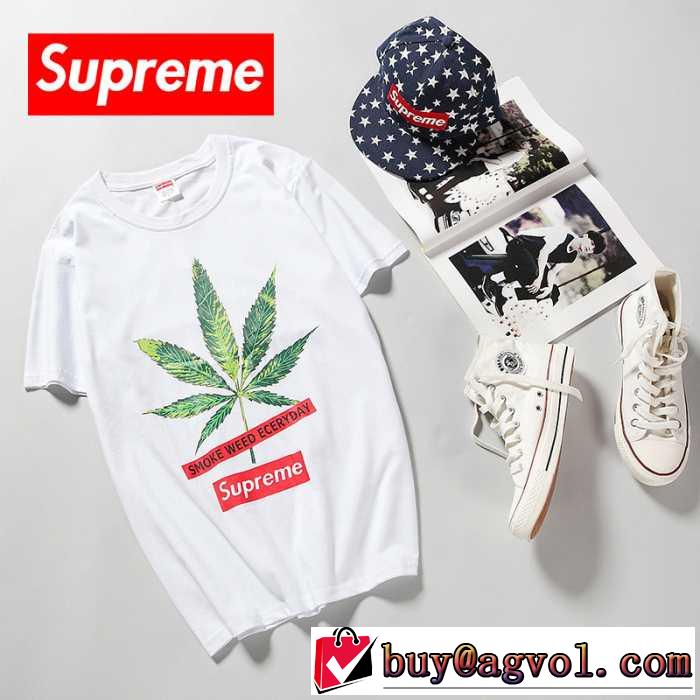 2016 主役になる存在感 シュプリーム SUPREME 半袖Tシャツ 2色可選 男女兼用