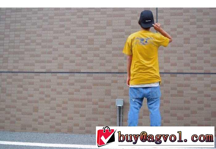 海外セレブ定番愛用 Supreme シュプリーム 16SS Antihero Pocket Tee 半袖Tシャツ 4色可選