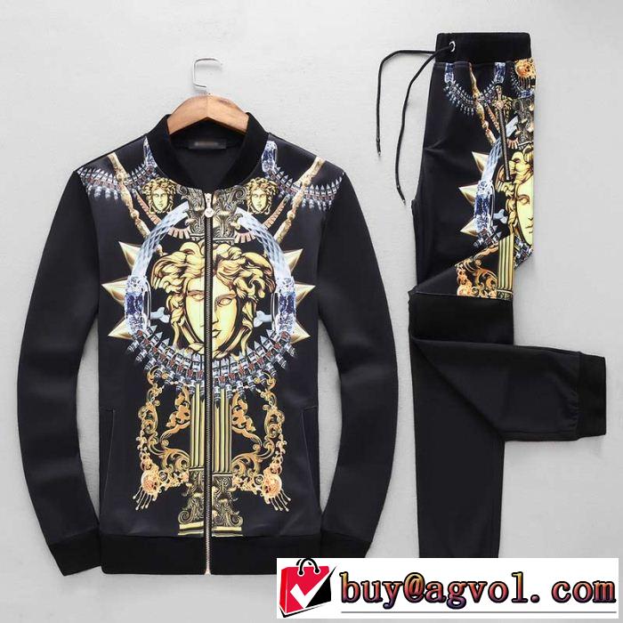 ランキング商品 2016秋冬 ヴェルサーチ VERSACE ジャージセット