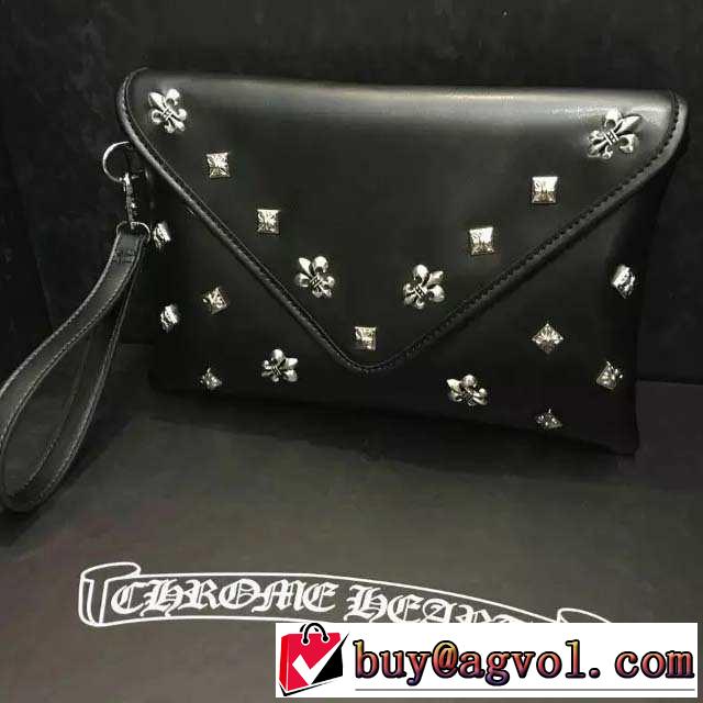 スタイリッシュな印象 2016秋冬 CHROME HEARTS クロムハーツ ビジネスケース/セカンドバッグ