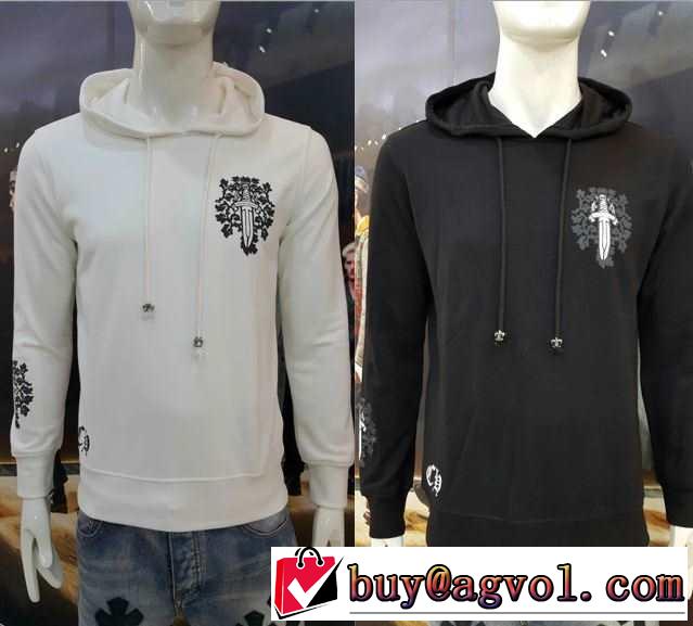ファション性の高い 2016秋冬 CHROME HEARTS クロムハーツ パーカー 男女兼用 2色可選