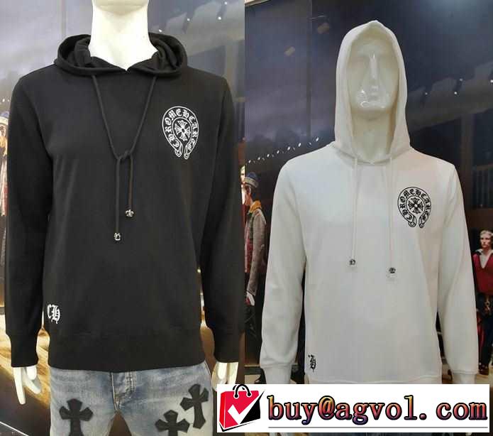スタイルアップ効果 2016秋冬 CHROME HEARTS クロムハーツ パーカー 男女兼用 2色可選