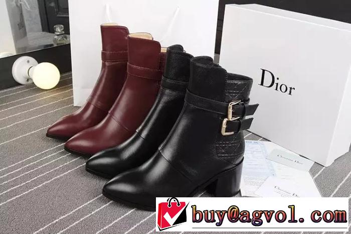 2016秋冬 スタイリッシュな印象 ディオールDIOR  ブーツ