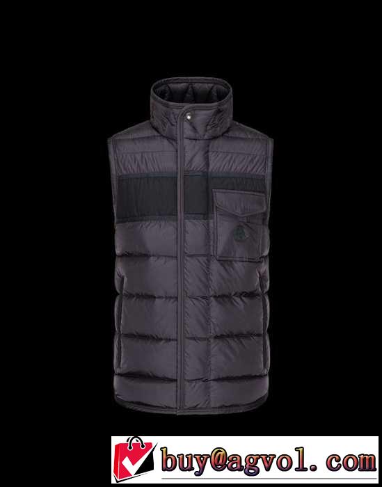 海外セレブ愛用 2016秋冬 モンクレール MONCLER ベスト ダウンジャケット風も通さない 2色可選