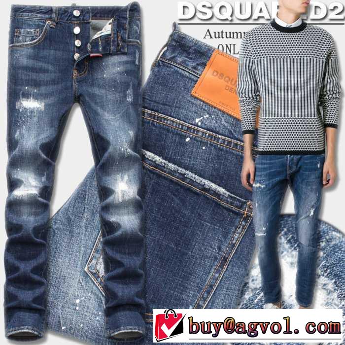 ポップ 2016秋冬 ディースクエアード DSQUARED2 ダメージデニム